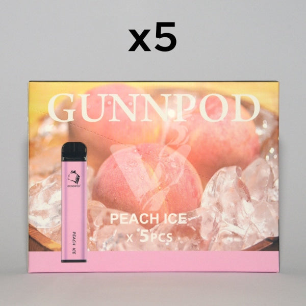 Gunnpod Excelencia Peach Ice Vape Pen (Single)