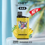 Iget Bar Banana Ice Disposable Vape (Box)