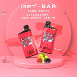 Iget Bar Blackberry Raspberry Lemon Disposable Vape (Single)