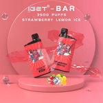 Iget Bar Strawberry Lemon Disposable Vape (Box)