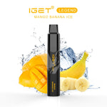 Iget Legend 4000 Puffs Mango Banana Ice Disposable Vape