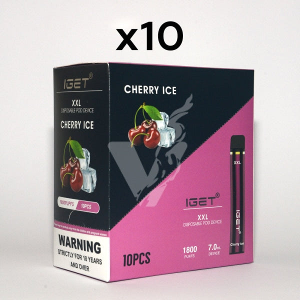 Iget Xxl Cherry Ice Vape (Box) Per Box (X10)