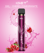 Iget Xxl Cherry Pomegranate Vape (Single)