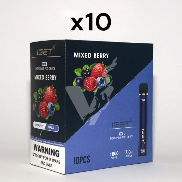 Iget Xxl Mixed Berry Vape (Single)