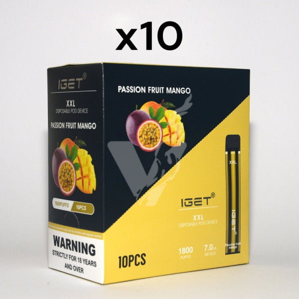 Iget Xxl Passionfruit Mango Vape (Box)