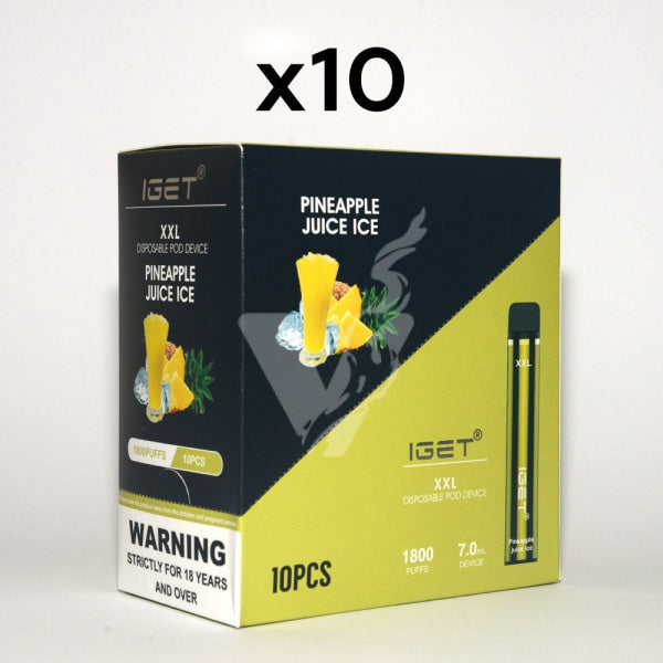 Iget Xxl Pineapple Juice Ice Vape (Box)